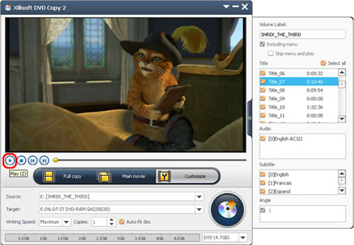 Xilisoft DVD Copy 2