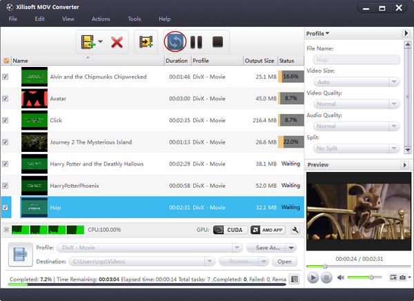 Xilisoft MOV Converter