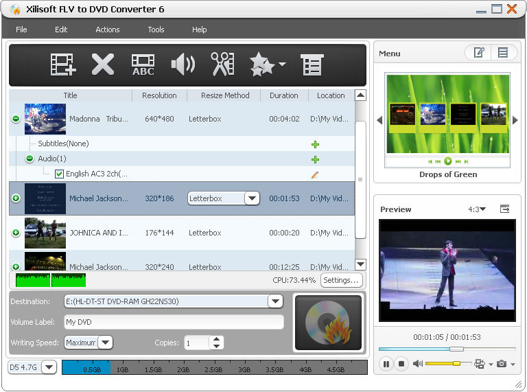 Xilisoft YouTube to DVD Converter