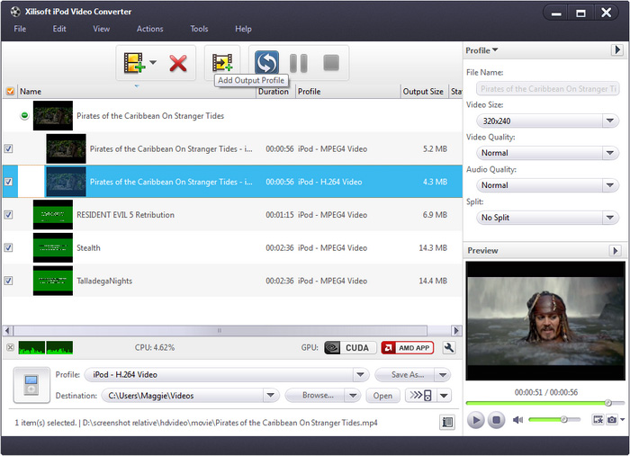 Xilisoft iPod Video Converter