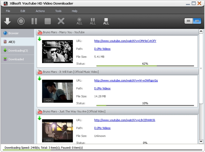 Xilisoft YouTube HD Video Downloader
